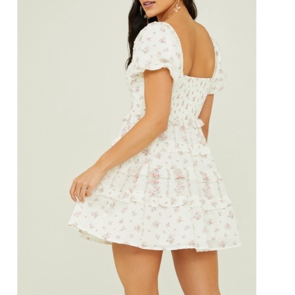 Altar’d State Cream Floral Dress - Picture 14 of 15